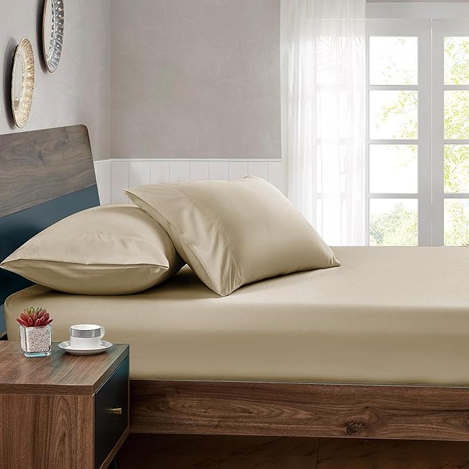 FreshCulture Twin Fitted Sheets, Bulk Pack of 6, Deep Pocket, Soft Microfiber - Image 6