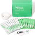 Ebanel Collagen Peptides Wash-Off Face Mask Set, 8 Pack Instant Skin Tightening by Ebanel