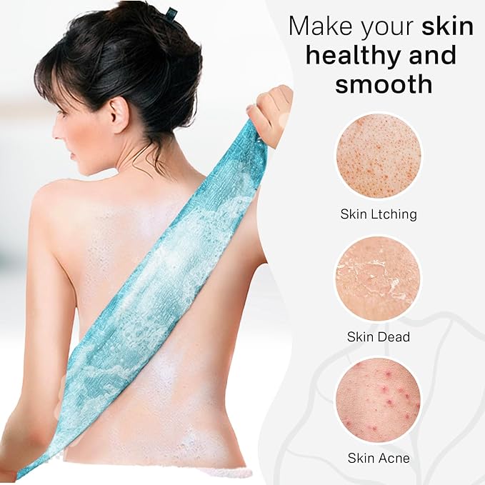 Yiclick Exfoliating Washcloth Towel, Japanese Exfoliating Wash Cloth, Korean - Image 3