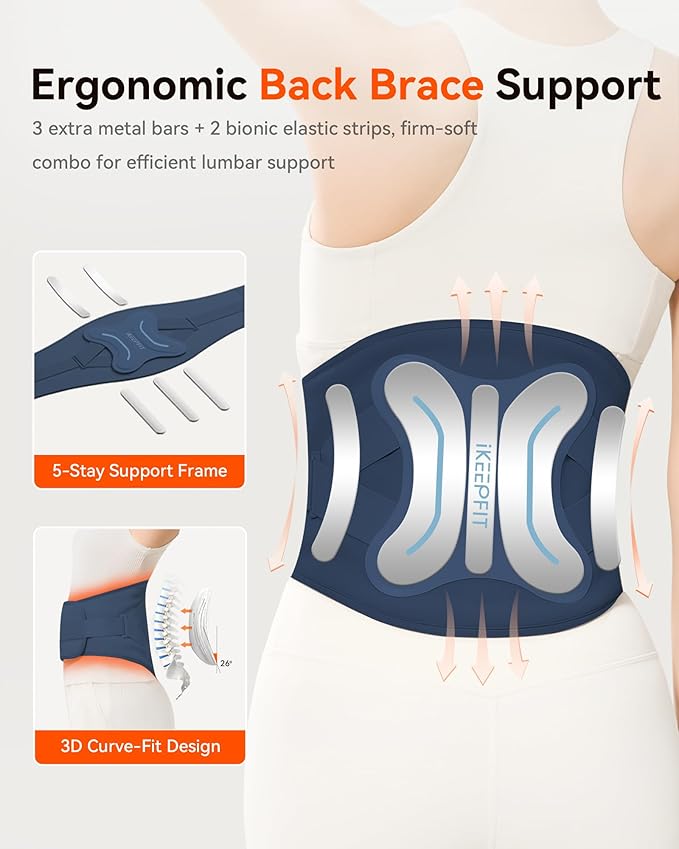 IKEEPFIT Cordless Heating Pad - Image 5