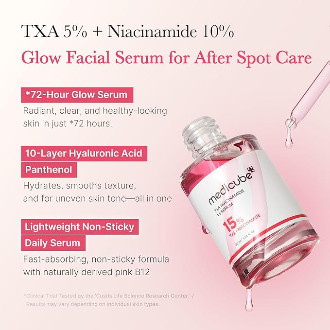 medicube TXA+Niacinamide 15% Glow Facial Serum - Image 2