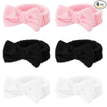 Casoty Black White Pink Skincare Headband by Casoty