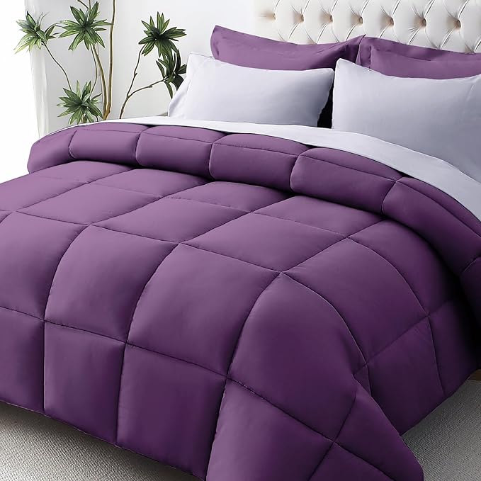 JOLLYVOGUE California King Comforter Set, Ultra-Soft Bed in a Bag Cal King Size by JOLLYVOGUE