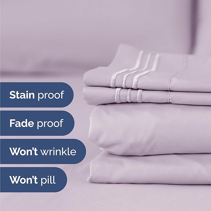 Twin Size 3 Piece Sheet Set - Image 5