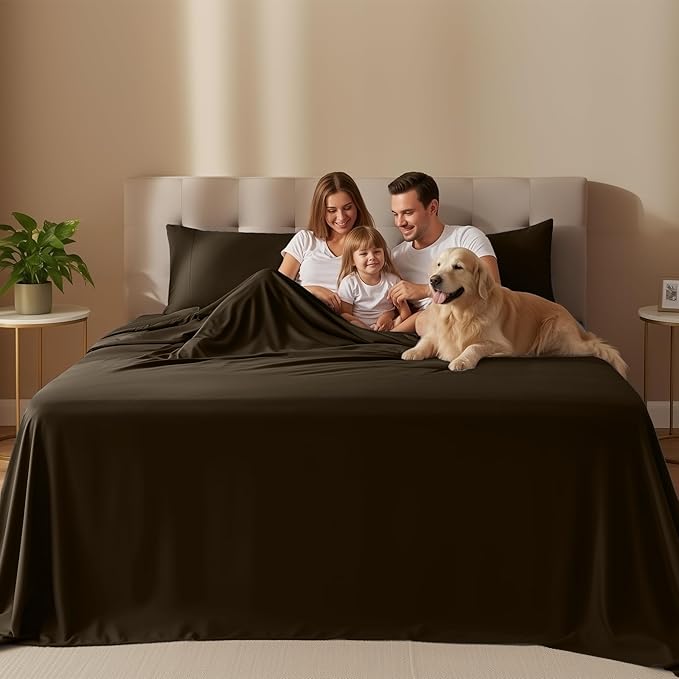 Utopia Bedding King Size Sheet Set – 4 Piece Bed Sheets, Soft and Breathable - Image 2
