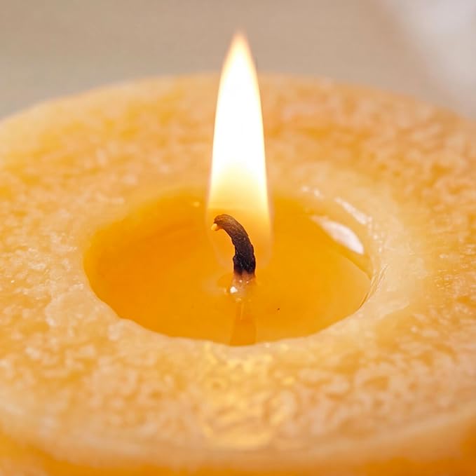 Aroma Naturals Lavender & Tangerine Essential Oil Scented Pillar Candle - Image 8