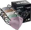 HUHETA KN95 Mask, 5 Ply Protective Dispoasable Masks Filter Efficiency≥95% by HUHETA