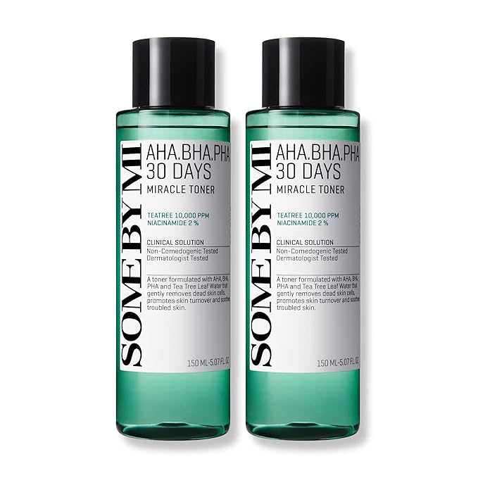 SOME BY MI AHA BHA PHA 30 Days Miracle Toner – Pack of 2 – Korean Salicylic by SOMEBYMI