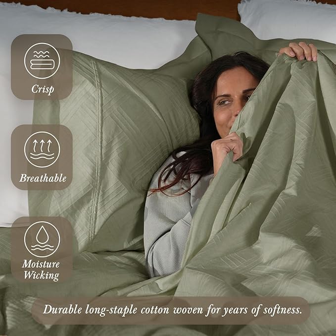 Threadmill King Size Sheets for King Mattress | 800 Thread Count Jacquard - Image 3