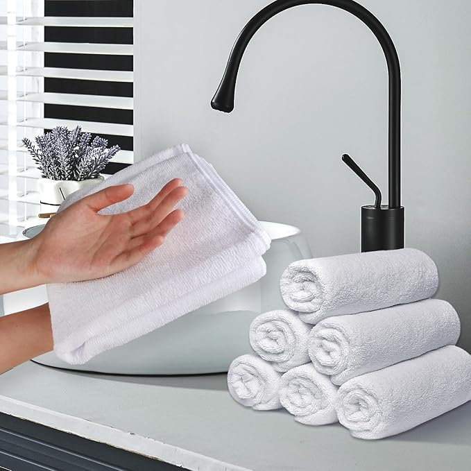 UNIMADE Salon Towels 48 Pack, Super Soft Microfiber Hand Towel, Highly - Image 7