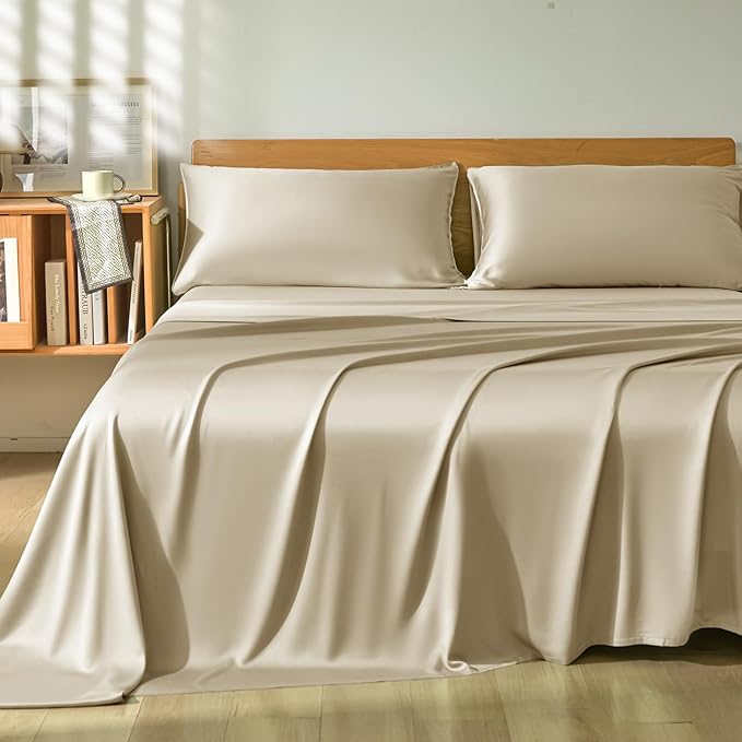 Homiest Cooling Pillow Cases King Size Set of 2, 100% Rayon Derived from Bamboo - Image 7