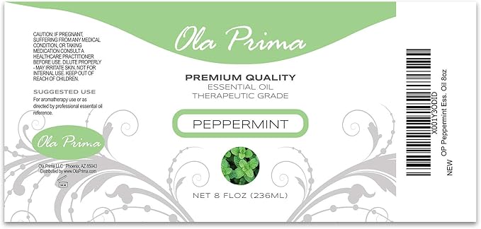 Ola Prima Therapeutic Grade Peppermint Essential Oil - Image 10