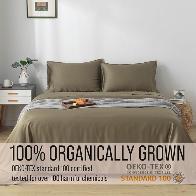 BELLA COTERIE | Luxury Bamboo Viscose King Size Pillowcase Set | 100% - Image 4