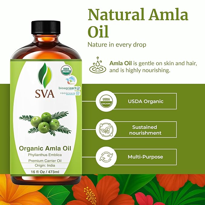 SVA Amla Oil Organic - Image 2