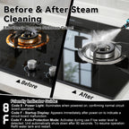 Steam Cleaner for Home, 2500W Portable Handheld Steamer for Cleaning, Large Capacity Tank Pressurized Steam Cleaning Machine for Car, Bathroom, Kitchen, Furniture, Grout, Floor, Tile