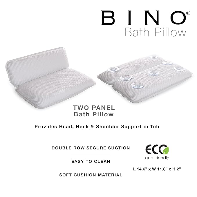 BINO Non-Slip Cushioned Bath Pillow - Image 4