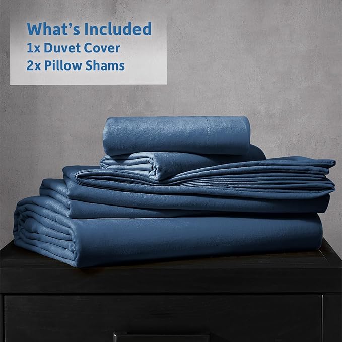 Nestl Navy Blue Duvet Cover Full Size - Image 9