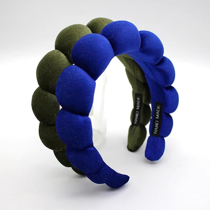 Fashion Headbands for Women Padded Fabric Hair Bands Wide Velvet Non Slip - Image 4