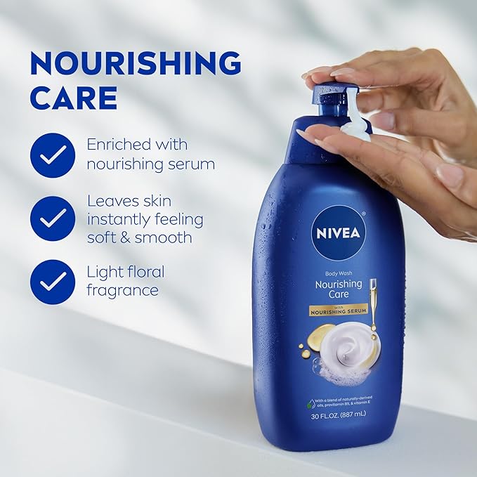 NIVEA Nourishing Care Body Wash - Image 3