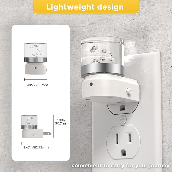 L LOHAS LED Night Light, Night Lights Plug into Wall, Color Changing Nightlight - Image 7