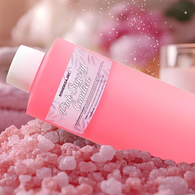 Pink Sugary Candied Fragrance Body Oil - Image 5