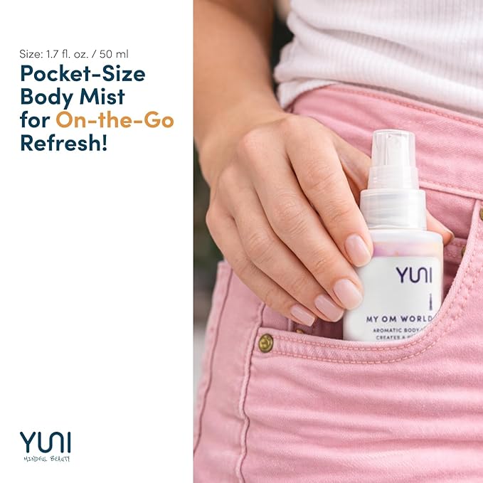 YUNI Travel Size Aromatherapy Body Mist | Essential Oil Spray - Image 5
