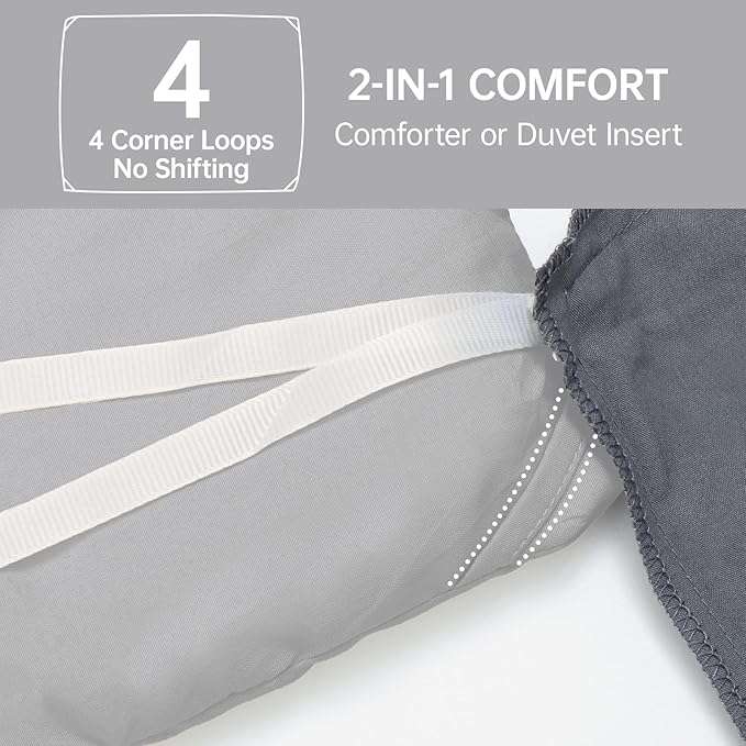 MUXHOMO Queen Comforter Set, All Season Ultra Soft Down Alternative Bedding - Image 6
