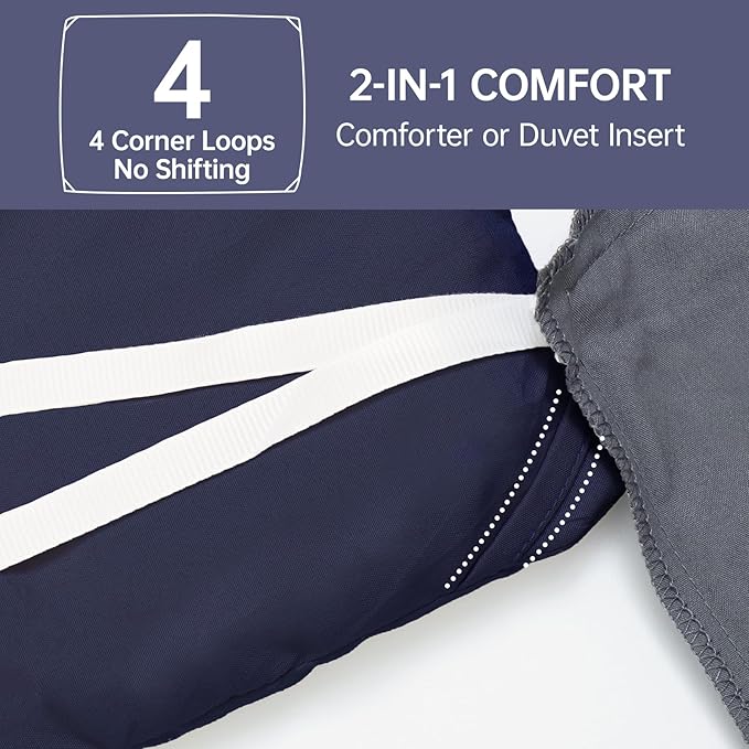 MUXHOMO MUXHOMOTwin/Twin XL Comforter Set, All Season Ultra Soft Down - Image 6