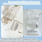 6-Pack Fresh Scented Sachet Packet, Air Freshener Bags for Drawers, Closets, Cars, Long Lasting Home Fragrance, English Pear Freesia and Lavender