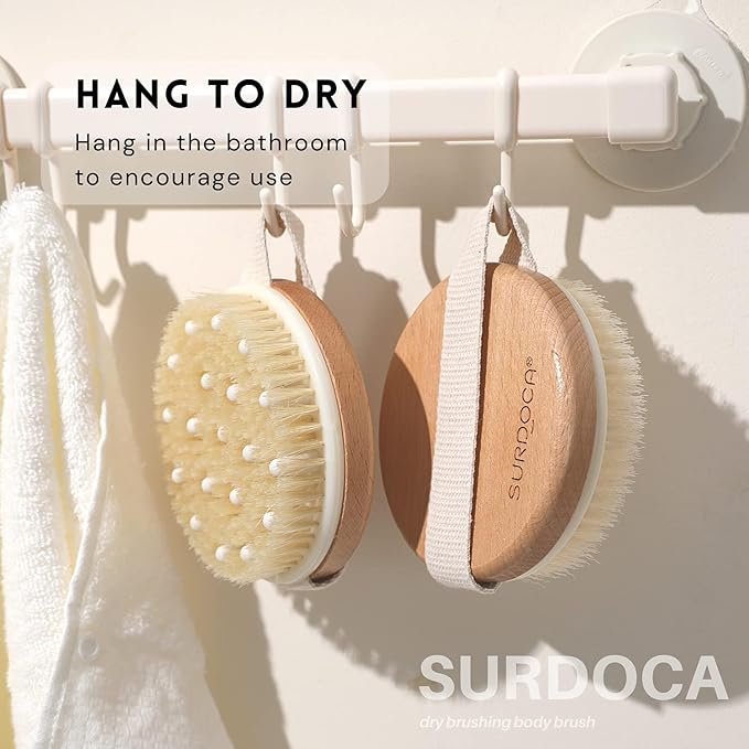 SURDOCA Dry Brushing Body Brush - Image 4