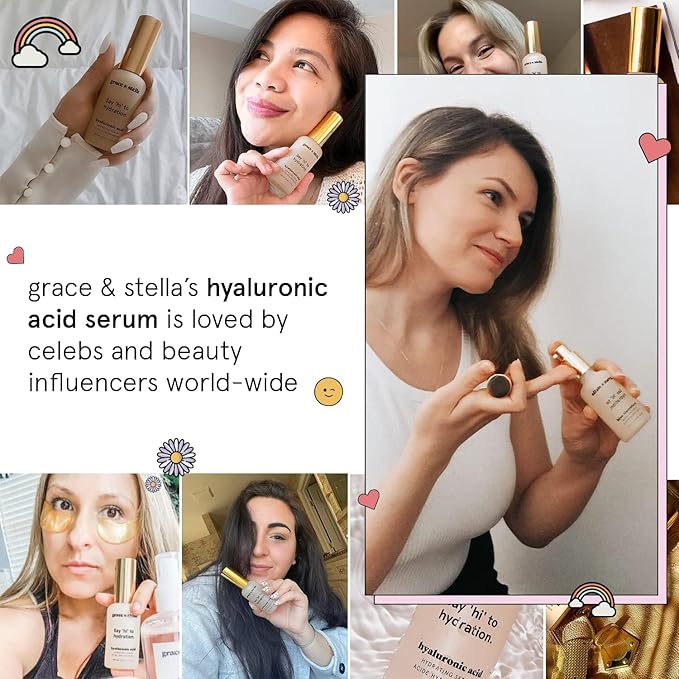 grace & stella Award Winning Hyaluronic Acid Serum Hyaluronic Acid Serum - Image 6