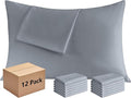Pillowcases King 12 Pack, 20x36 Pillow Cases by Culve