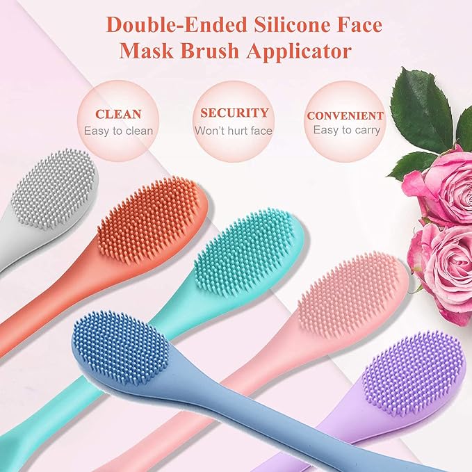 REVEX Silicone Face Mask Applicator, Face Scrubber, Exfoliating Pore Scrubber - Image 6