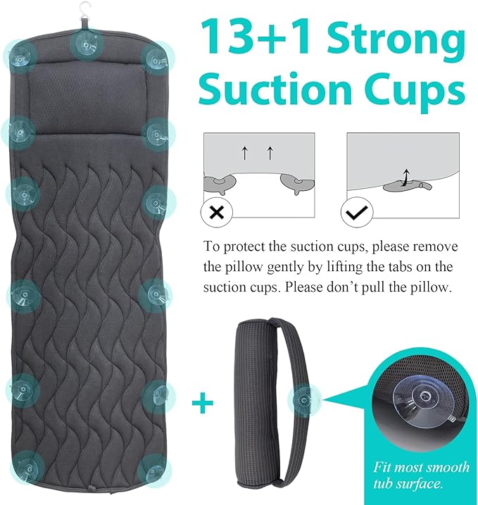 AEROiVi Full Body Bath Pillow - Image 4