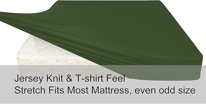 Soft Stretch Twin Fitted Sheet Only - Image 3
