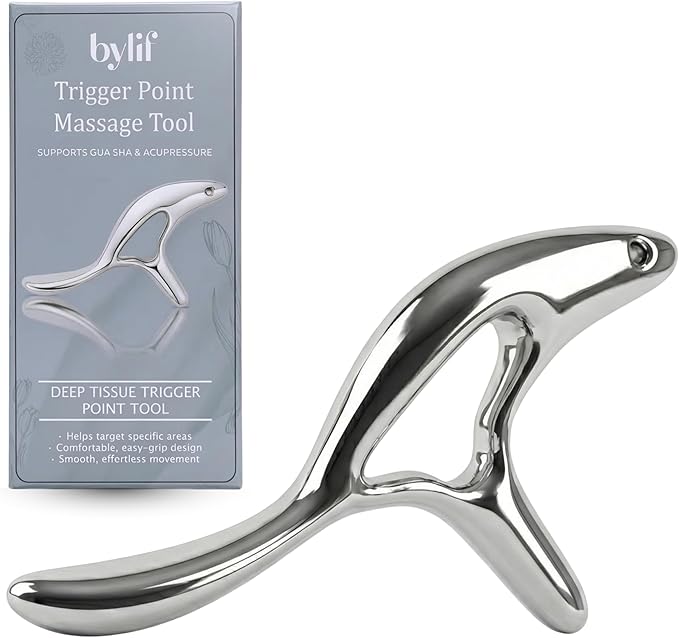 Trigger Point Massage Tool, Gua Sha Tool by ByLif