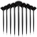 9 Pieces Facial Fan Mask Brushes, Soft Facial Applicator Brushes Tools by Maitys
