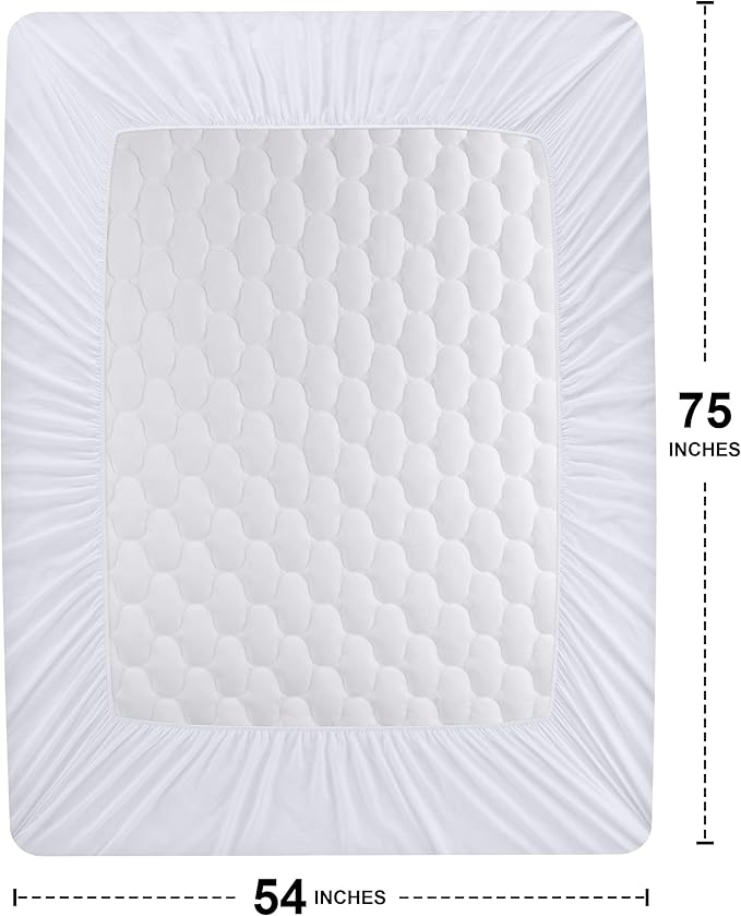 Utopia Bedding Waterproof Mattress Protector, Full Mattress Pad, Noiseless - Image 4