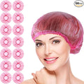 100Pcs Pink Disposable Shower Caps by Unknown