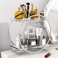 Perfume Organizer for Bedroom Dresser- Sliver Makeup Organizers for Vanity by YIWANFW