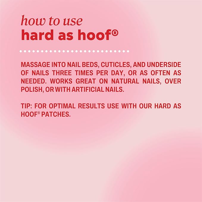 Onyx Professional Hard As Hoof Nail Strengthening Cream, Unscented - Image 8