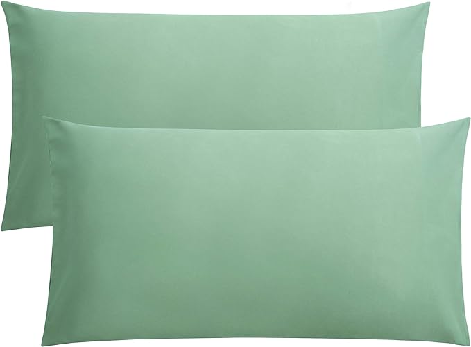 FLXXIE King Pillow Cases Set of 2, Soft Microfiber Pillow Covers by FLXXIE