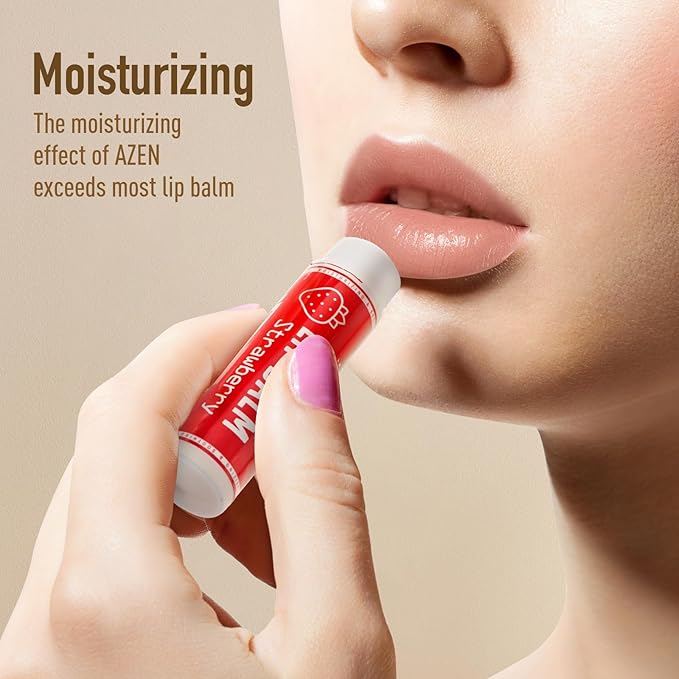 AZEN 120 Pack Lip Balm, Natural Lip Balm Bulk, Lip Care Product, Moisturizing - Image 2