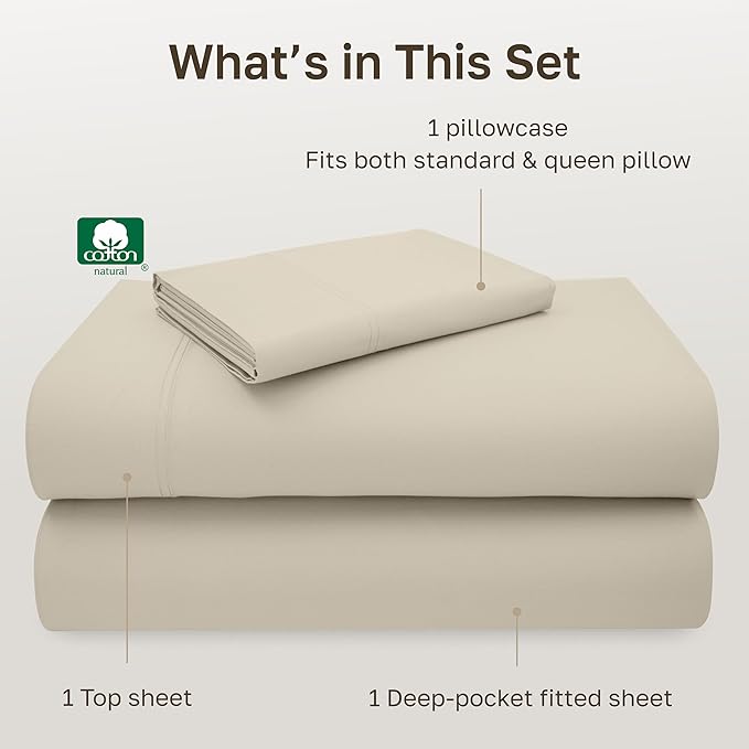 California Design Den Twin Sheets Set - Image 4