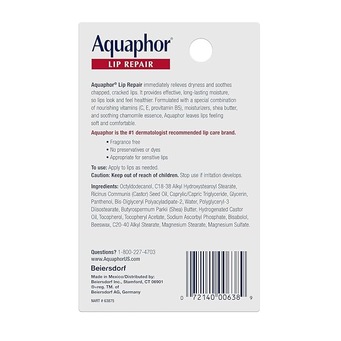 Aquaphor Lip Repair Ointment - Image 2