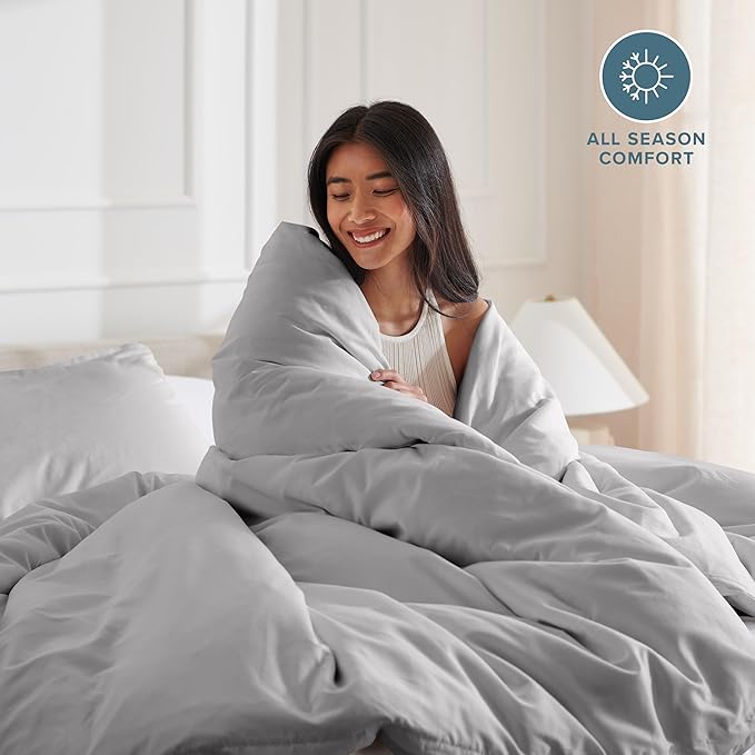 Bare Home Bedding Duvet Cover Twin/Twin Extra Long Size - Image 3