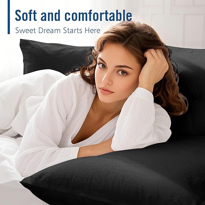 Piwaal Bed Pillows King Size 4-Pack - Image 4
