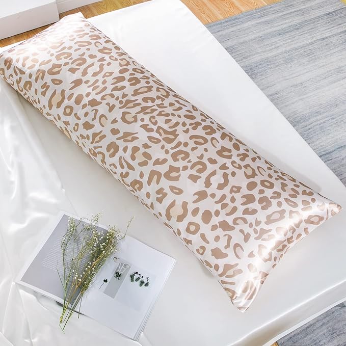 MR&HM Satin Body Pillow Cover, Soft and Breathable Body Pillow Case - Image 6