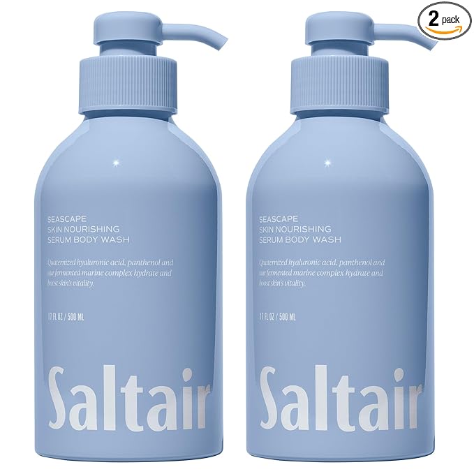 Saltair Body Wash 2-Pack – Moisturizing Body Wash by Saltair