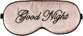 Silk Sleep Eye Mask for Women and Men Soft Ladies Ultra Lightweight Adjustable by IVYRISE